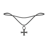 Chrome Cross Necklace 1.0
