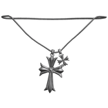 Chrome Cross Necklace