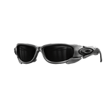 Chrome Cyber Y2K Racer Shades