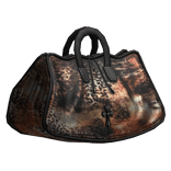 chrome duffel orange animal