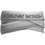 Chrome Face Bandage Blindfold White