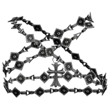 Chrome Heart Body Chain w/ Cross Y2K