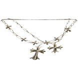 Chrome hearts cross necklace (1.0)