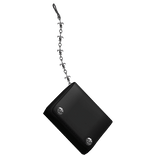 Chrome Hearts Leather Wallet+Chain