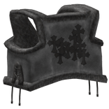 Chrome Hearts Puffer Jacket Y2K Drip Cross Grey