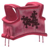 Chrome Hearts Puffer Jacket Y2K Drip Cross Pink