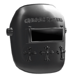 Chrome Hearts Welding Helmet Silver Goth