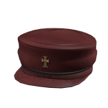 Chrome Hearts Y2K Police Hat (Red)