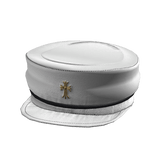 Chrome Hearts Y2K Police Hat (White)