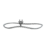 Chrome Mouth Hanging Cross Chain