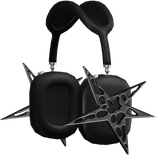 Chrome Star Headphones (Black)
