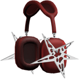 Chrome Star Headphones (Red)