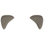 chubby baby cat ears in brown