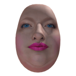 Chubby Double Chin Woman