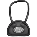 Chunky Diva Shoulder Bag - Black