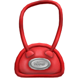 Chunky Diva Shoulder Bag - Red