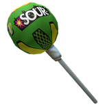 Chupa Chups Sour Lollipop Back Bling 