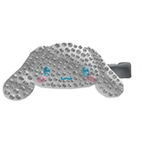 Cinamoroll Rhinestone Hairclip