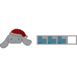 Cinnamonroll Christmas Health Bar