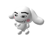 CINNAMONROLL MAN FACE ROBLOX MEME
