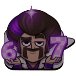 Clash Royale 67 Six Seven Emote