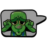 Clash Royale crying goblin Emote (mimimi)