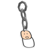 Classic Baby Sticker Keychain