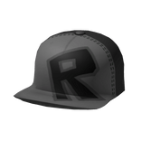 Classic Black R Skater Cap