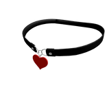 Classic Card Heart Collar Necklace 