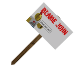 Classic Gear: Blame John Sign