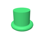 Classic green hat