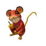 Classic Happy New Year Rat