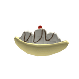 classic ice cream banana split