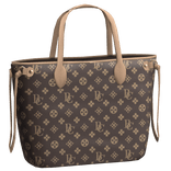 Classic Monogram Canvas Shoulder Bag in Brown
