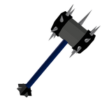 Classic Old Script War Hammer [UP] [WHITE SPIKE]