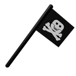 Classic Pirate Captain's Flag