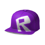 Classic Purple R Skater Cap
