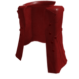 ♾️ Classic Red leather trench coat (PBR)