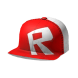 Classic Red R Skater Cap