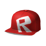 Classic Red R Skater Cap