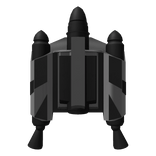 Classic Warrior's Black Jetpack