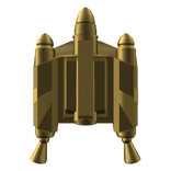 Classic Warrior's Gold Jetpack