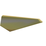 Classic Warrior's Gold Left Shoulderpad