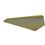 Classic Warrior's Gold Right Shoulderpad