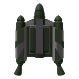 Classic Warrior's Green Jetpack