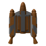 Classic Warrior's Orange Jetpack