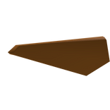 Classic Warrior's Orange Right Shoulderpad