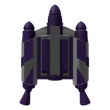 Classic Warrior's Purple Jetpack