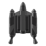 Classic Warrior's Silver Jetpack