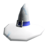 Classic White Witch Hat